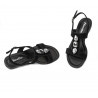 Sandali donna 5073 nero velluto