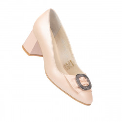 Scarpe eleganti donna 1274 avorio perlato