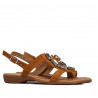 Sandali donna 5073 camoscio cammello