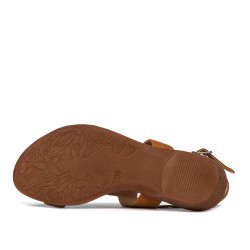 Sandali donna 5073 camoscio cammello