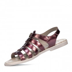 Sandali donna 5077 viola perlato