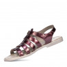 Sandali donna 5077 viola perlato