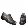 Scarpe casual donna 683 grigio perla