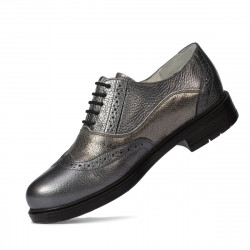 Scarpe casual donna 683 grigio perla