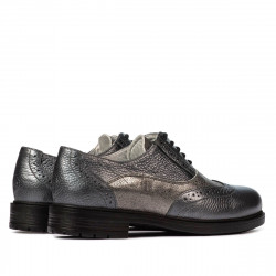 Scarpe casual donna 683 grigio perla