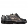 Scarpe casual donna 683 grigio perla