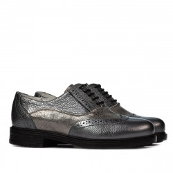 Scarpe casual donna 683 grigio perla