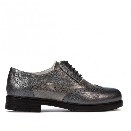 Scarpe casual donna 683 grigio perla