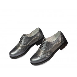 Scarpe casual donna 683 grigio perla