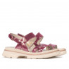 Sandali donna 5075 viola perlato