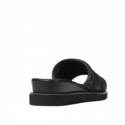 Sandali donna 5074 pitone nero