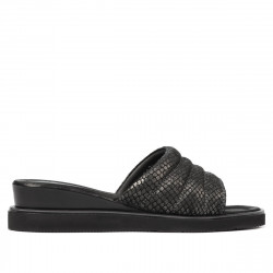 Sandali donna 5074 pitone nero