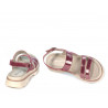 Sandali donna 5075 viola perlato