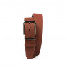 Cintura uomo 50b marrone pressata