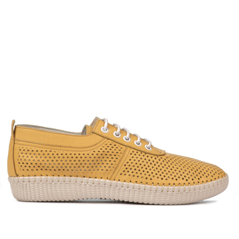 Mocassini donna 6034 giallo