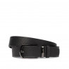 Cintura uomo 51b nero stampato