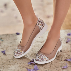 Ballerine donna 6036 nude combinato