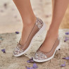 Ballerine donna 6036 nude combinato