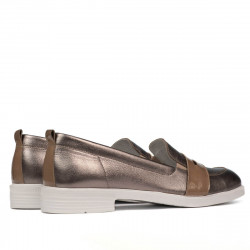 Scarpe casual/eleganti donna 6037 rame combinato