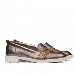Scarpe casual/eleganti donna 6037 rame combinato