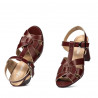 Sandali donna 1284 bordeaux