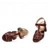 Sandali donna 1284 bordeaux