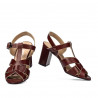 Sandali donna 1284 bordeaux