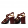 Sandali donna 1284 bordeaux