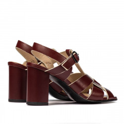 Sandali donna 1284 bordeaux