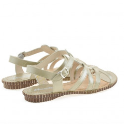 Sandali donna 595 sabbia 1