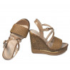Sandali donna 5079 cappuccino