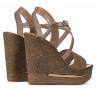 Sandali donna 5079 cappuccino