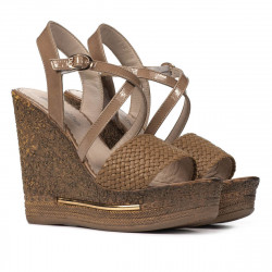 Sandali donna 5079 cappuccino