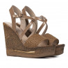 Sandali donna 5079 cappuccino