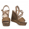 Sandali donna 5079 cappuccino
