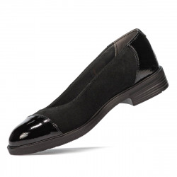 Ballerine donna 6036 nero combinato