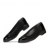 Ballerine donna 6036 nero combinato