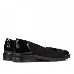 Ballerine donna 6036 nero combinato