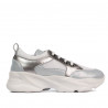 Scarpe sportive donna 6038 azzurro perla combinato