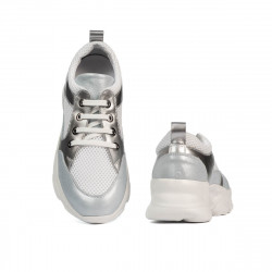 Scarpe sportive donna 6038 azzurro perla combinato