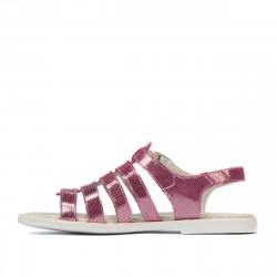 Sandali donna 5077-1 viola perlato