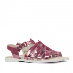 Sandali donna 5077-1 viola perlato