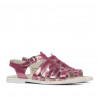 Sandali donna 5077-1 viola perlato