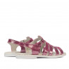 Sandali donna 5077-1 viola perlato