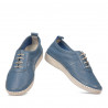Mocassini donna 688 blu