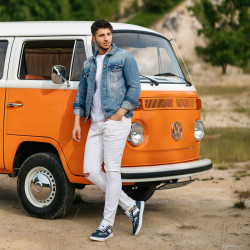 Scarpe sportive uomo 928 indaco combinato
