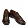 Scarpe eleganti adolescenti 380 a caffè