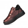 Scarpe bambini 2009 bordeaux perlato combinato