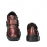 Scarpe bambini 2009 bordeaux perlato combinato