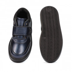 Scarpe bambini 2009 indaco madreperla combinato
